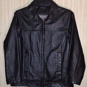 Wilson's Leather Kids Black Leather Jacket Sz. XL